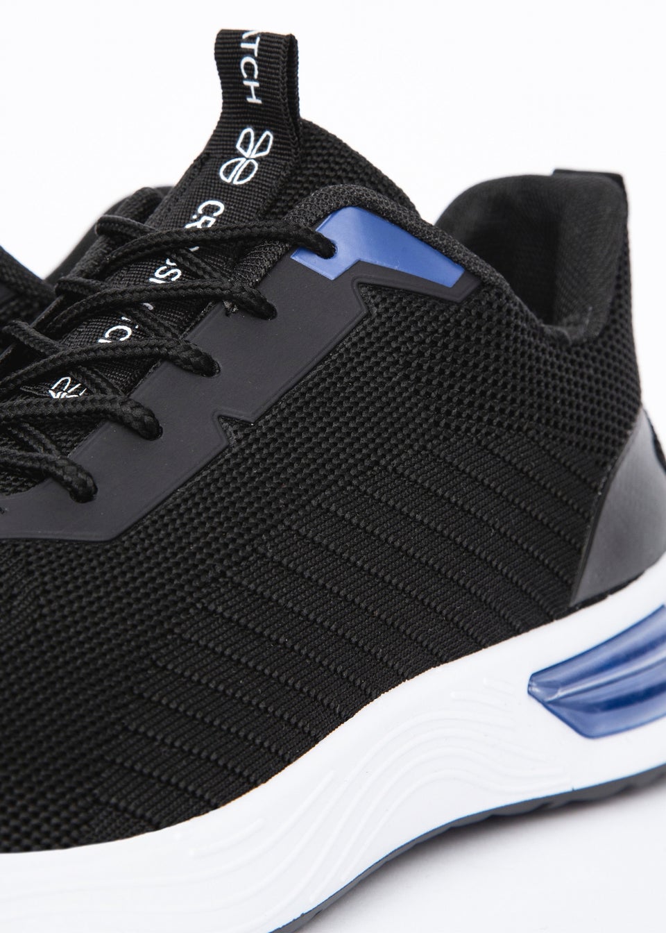 Crosshatch Black   Nyles Trainers