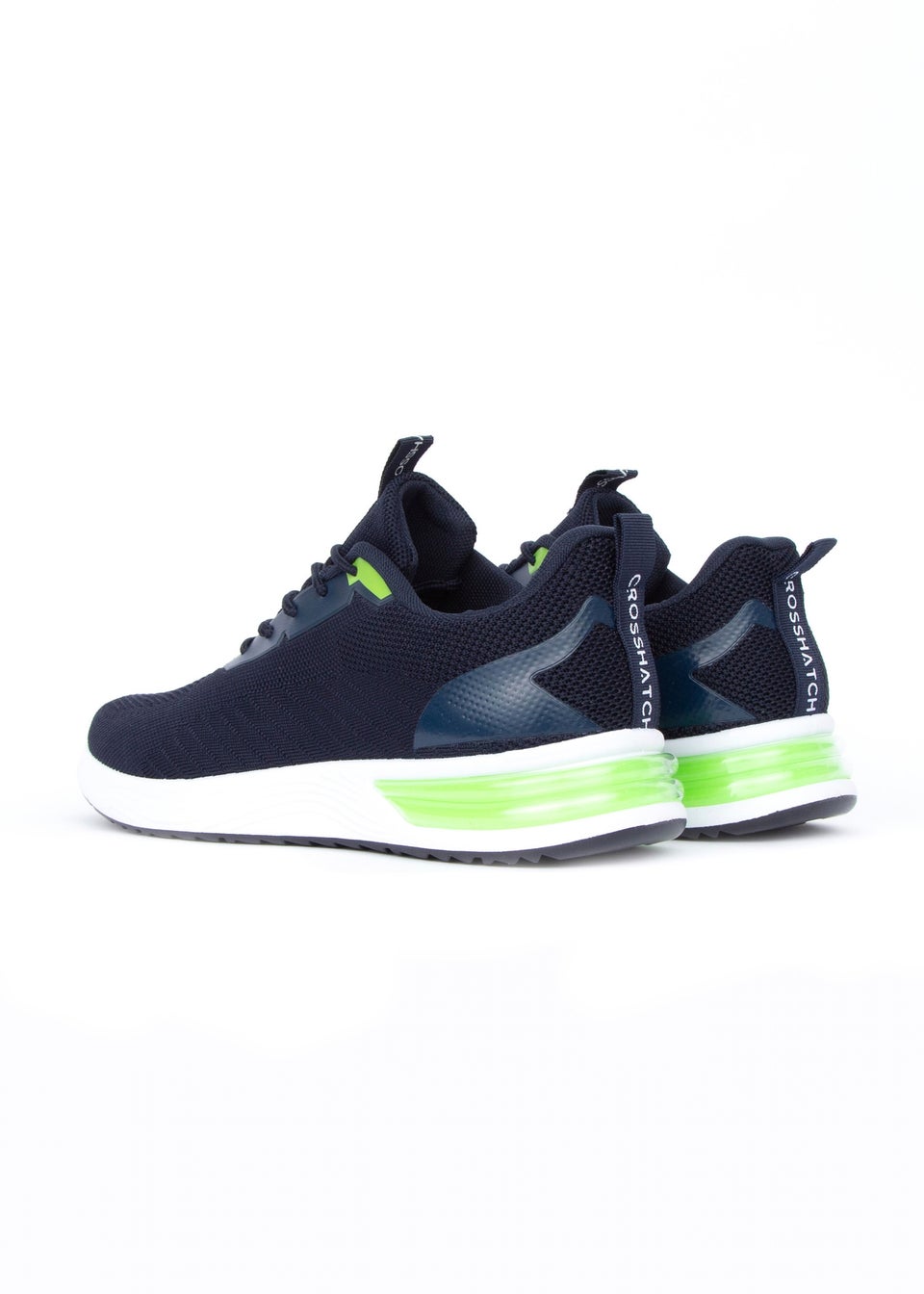 Crosshatch Navy   Nyles Trainers