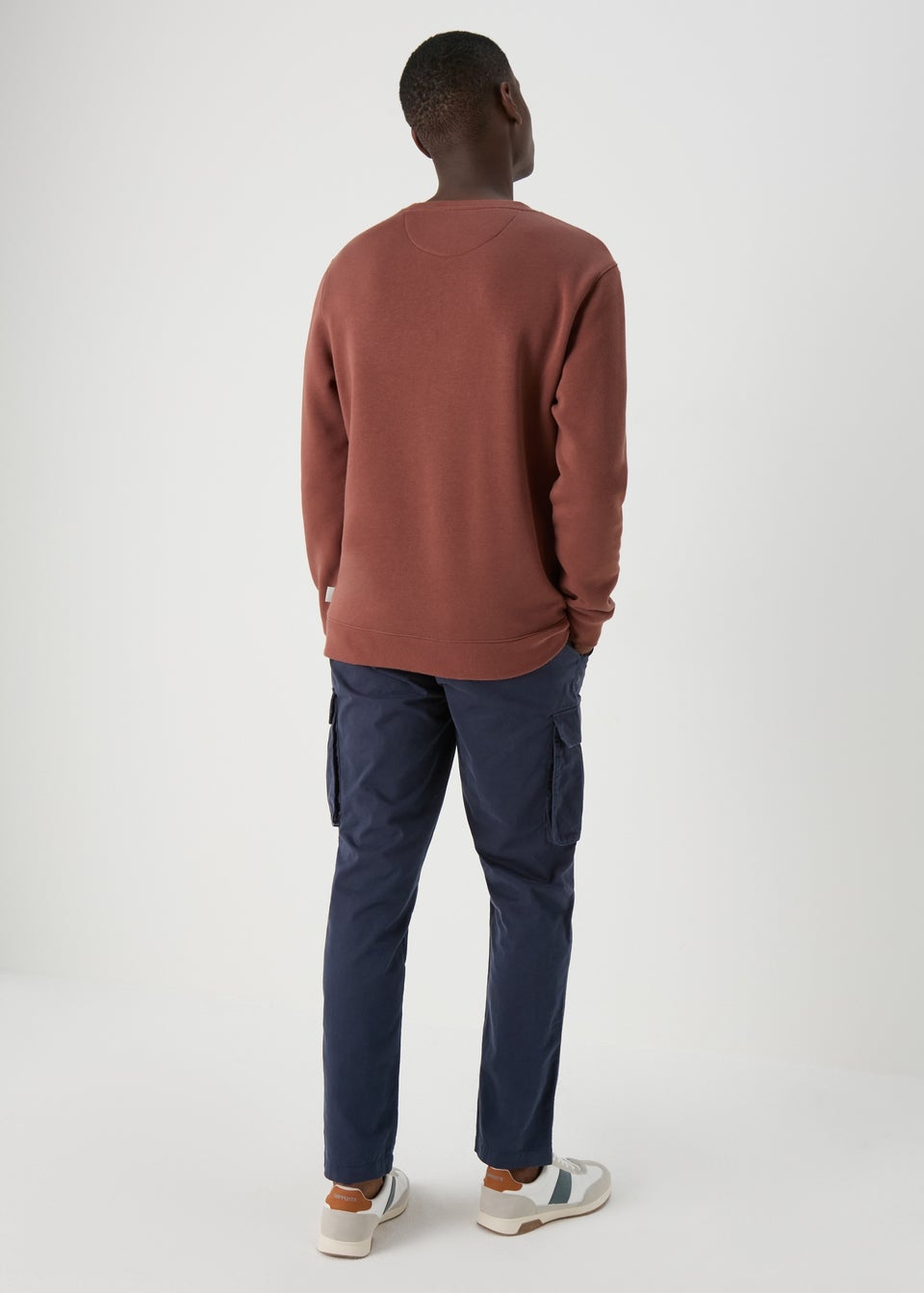 Navy Cargo Trousers