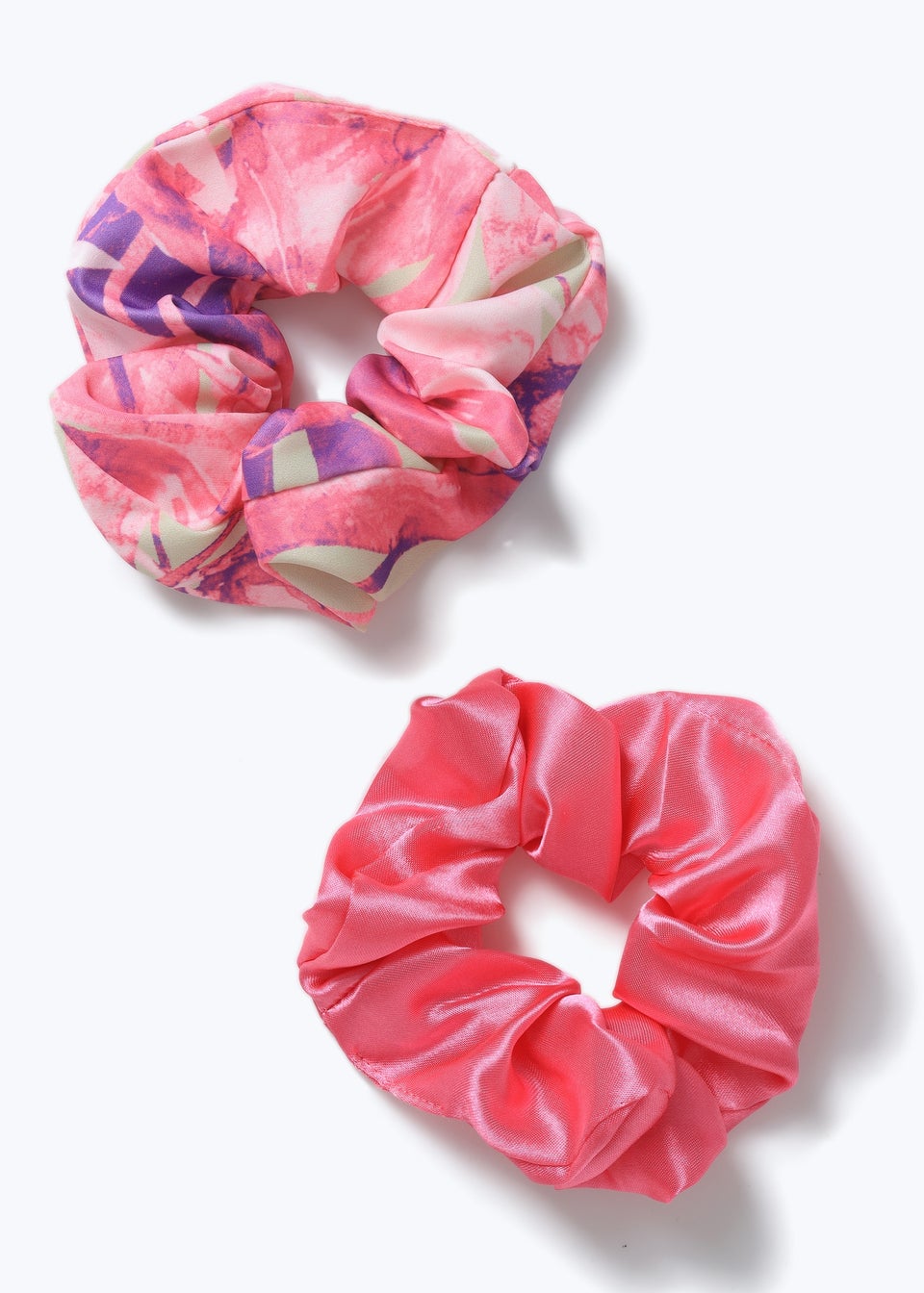 Muse Pink 2 Pack Scrunchies