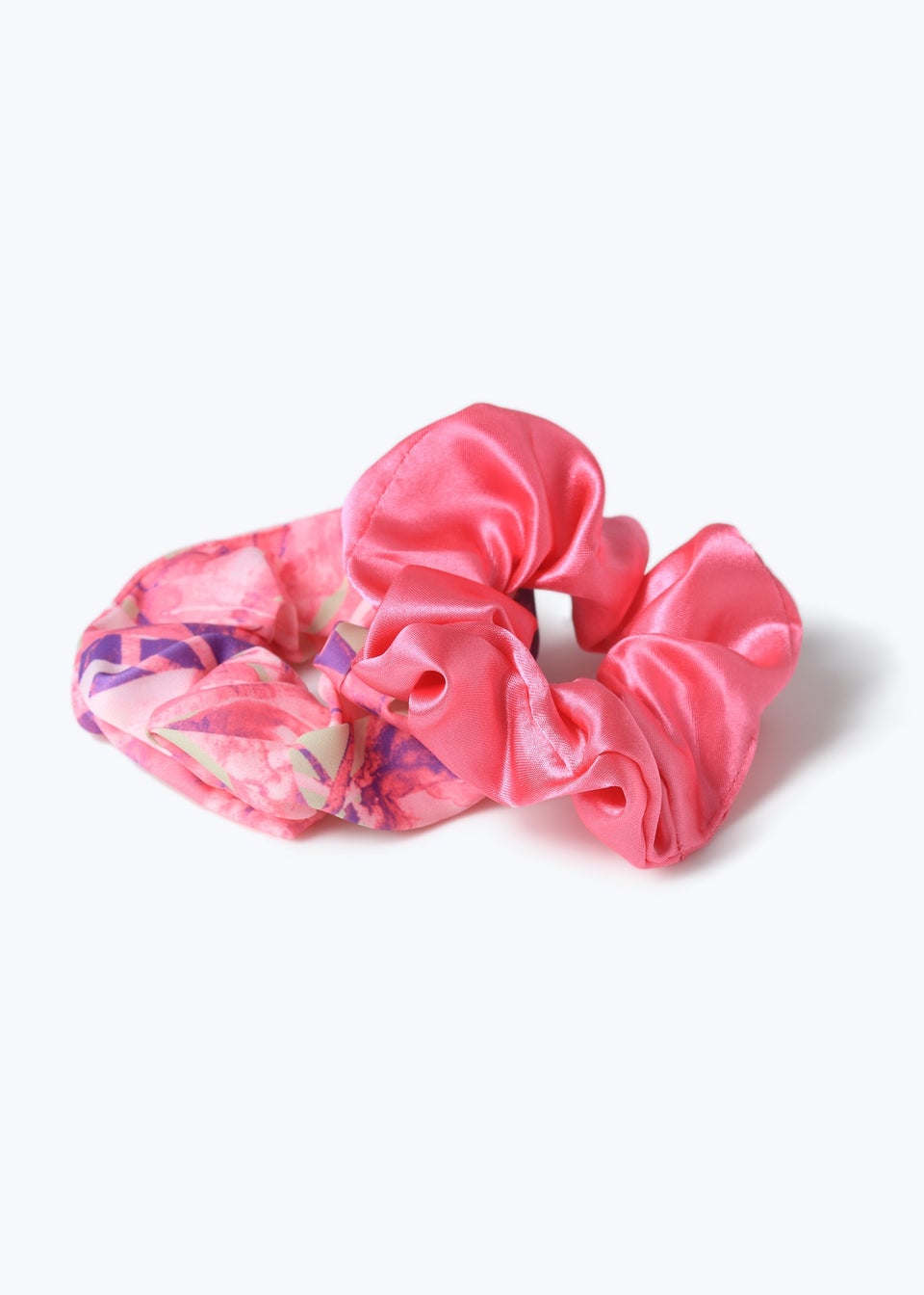 Muse Pink 2 Pack Scrunchies