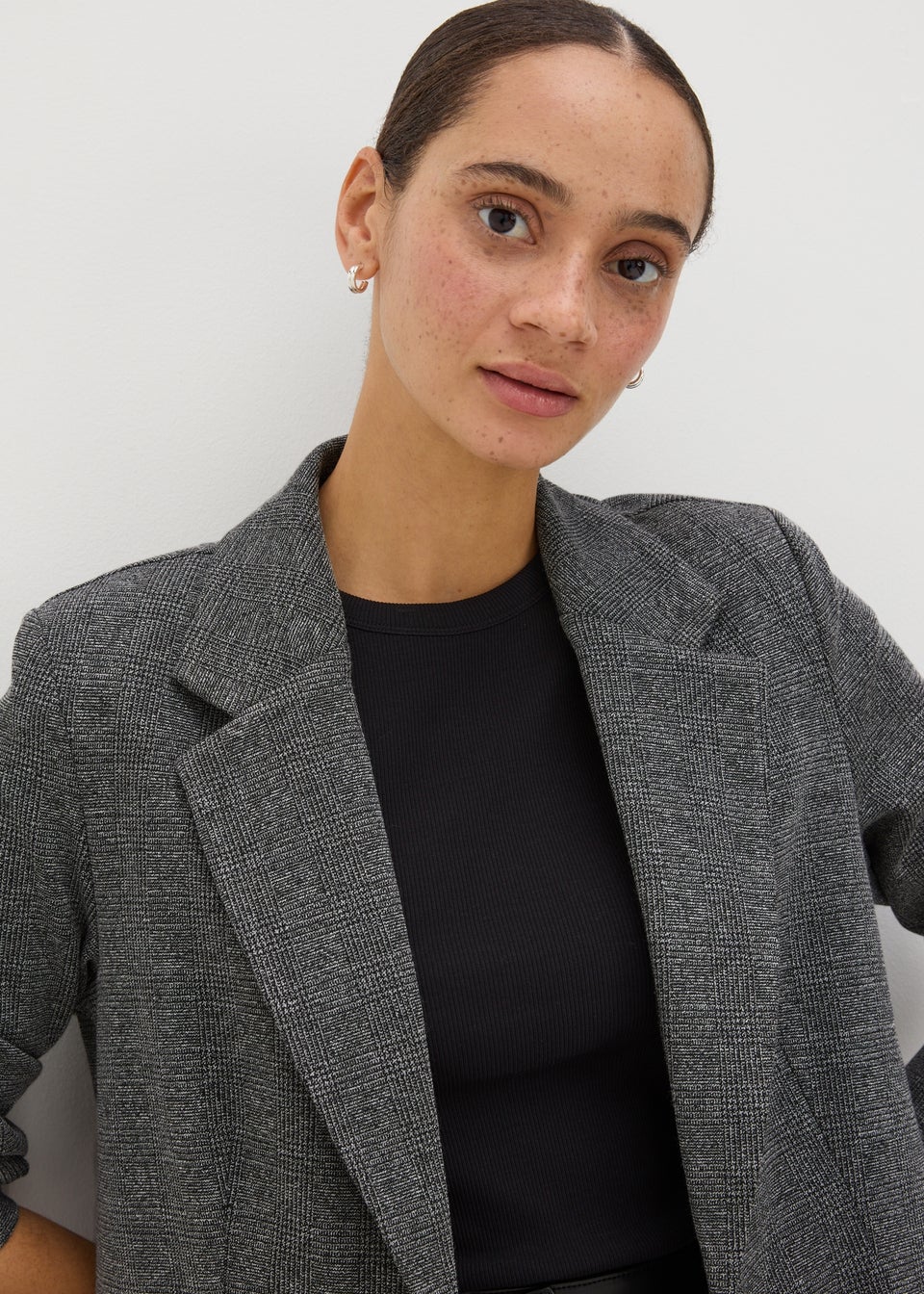 Grey Ponte Blazer