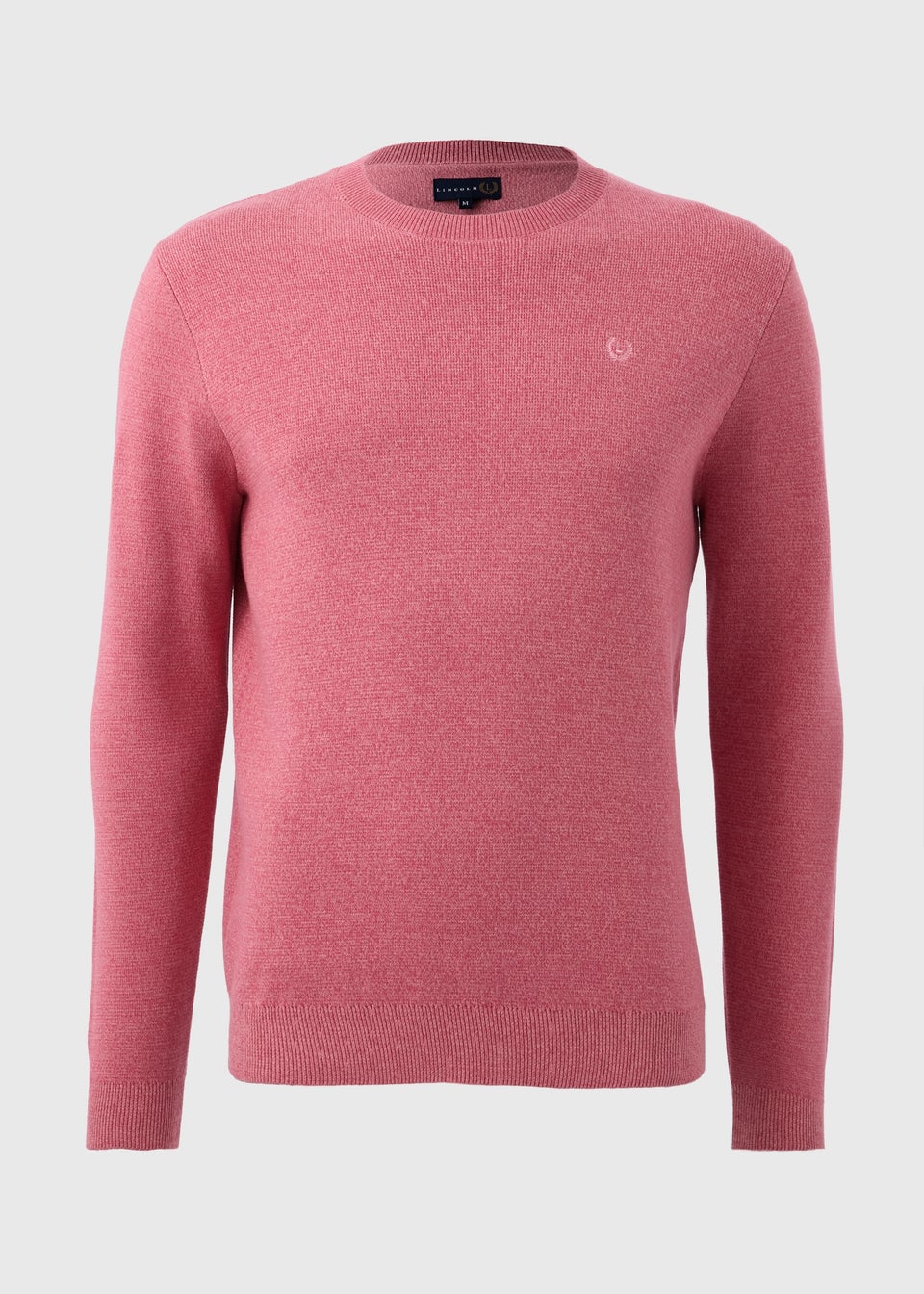 Lincoln Pink Crew Neck Jumper