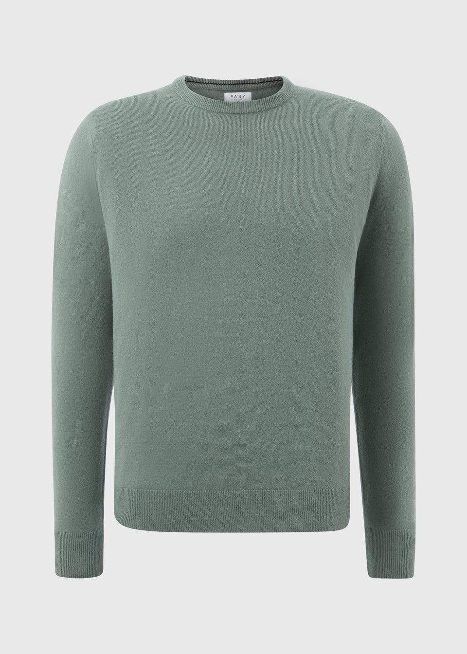Green Crew Neck Knit Jumper