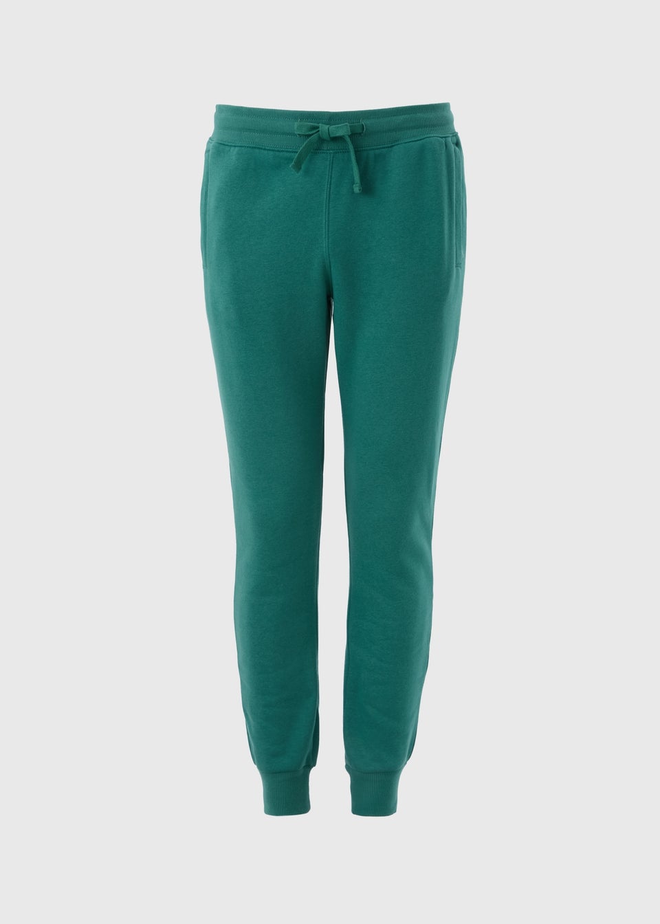 Green Slim Cuff Jogging Bottoms