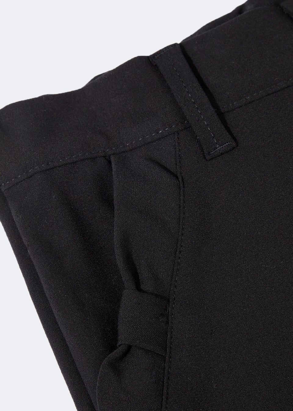 Girls Black Slim Fit School Trousers (3-16yrs)