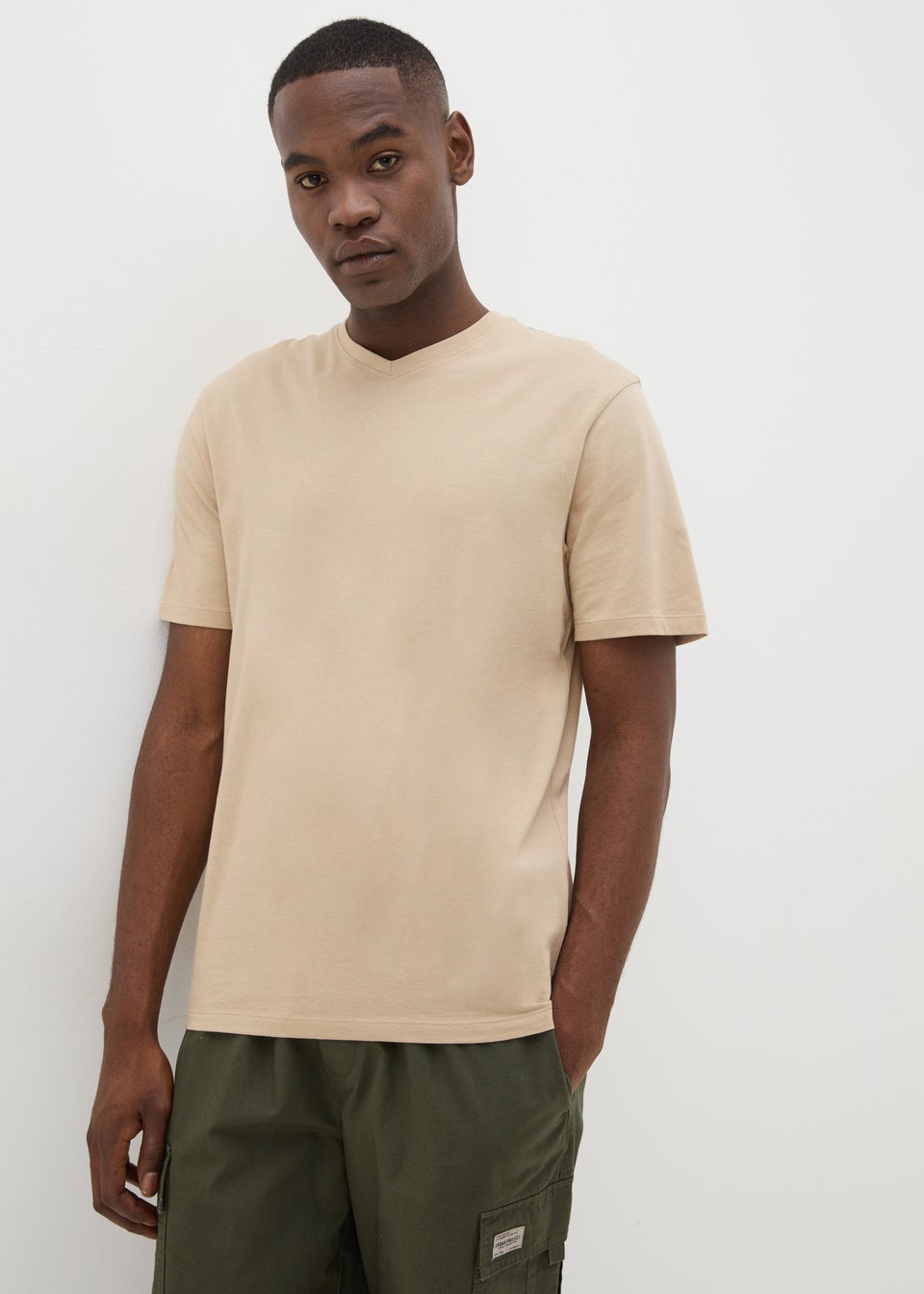 Stone Essential V-Neck T-Shirt