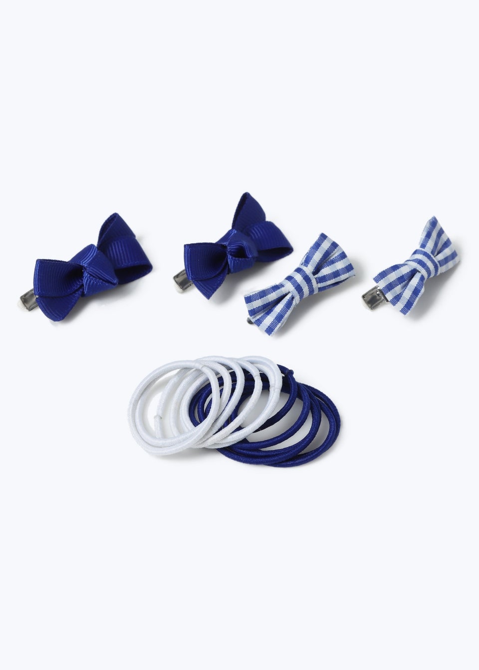 Muse Navy Hair Bobbles & Bow Clip Set