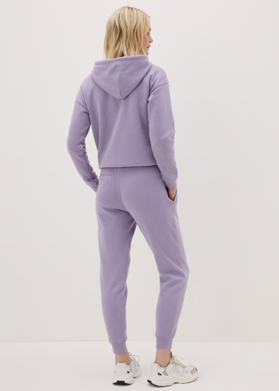 Lilac Cuffed Jogging Bottoms