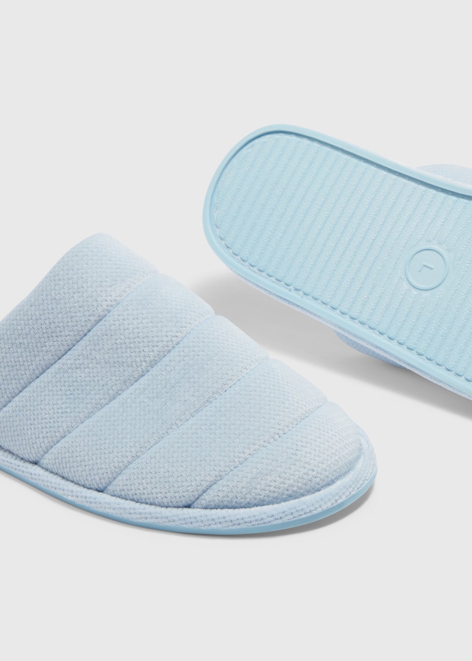 Blue Mule Slippers