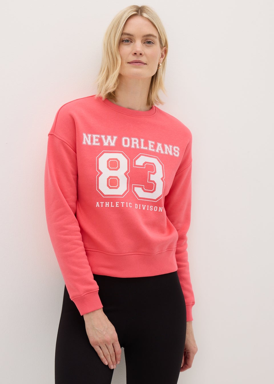 Coral New Orleans Sweatshirt