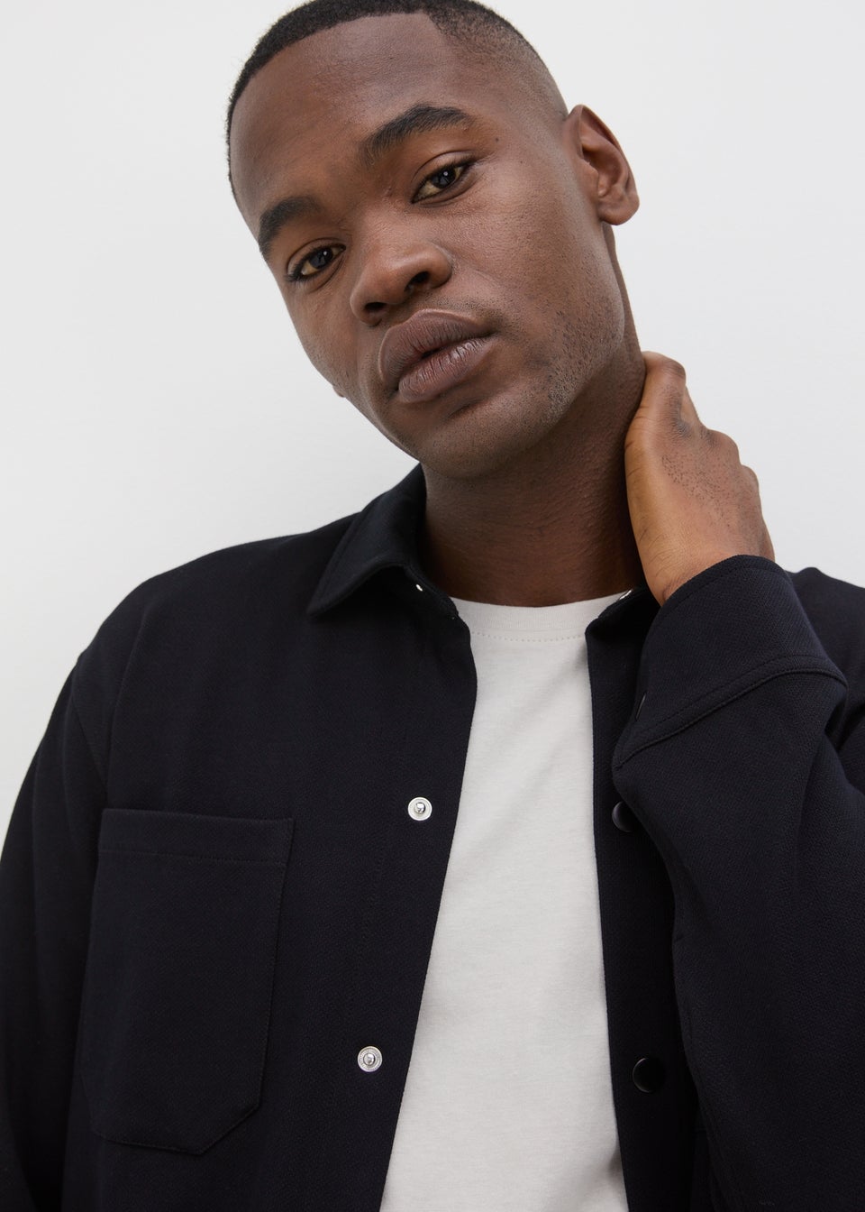 Black Smart Shacket