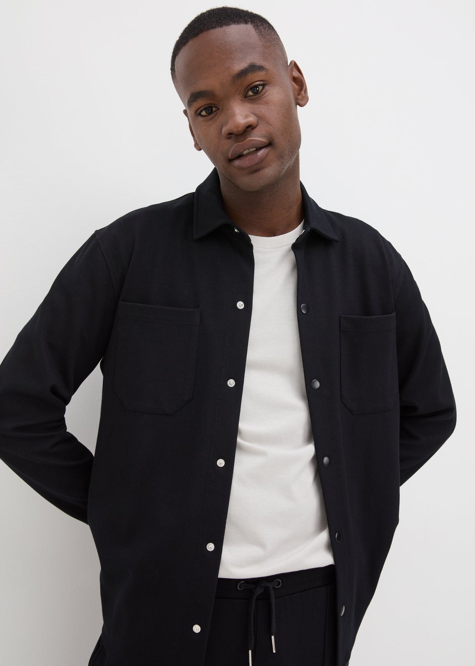 Black Smart Shacket