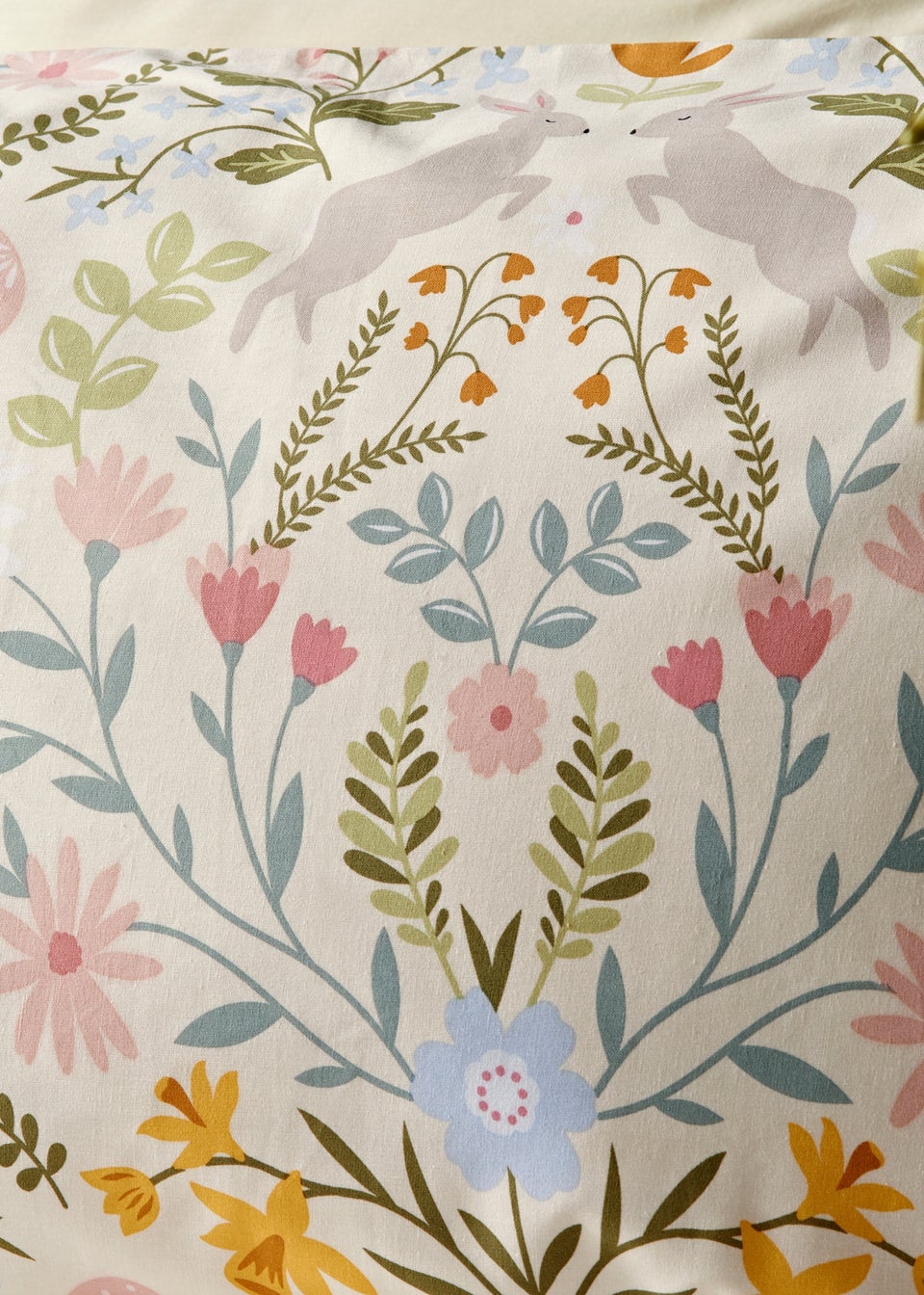 Multicolour Spring Bunny Duvet Set