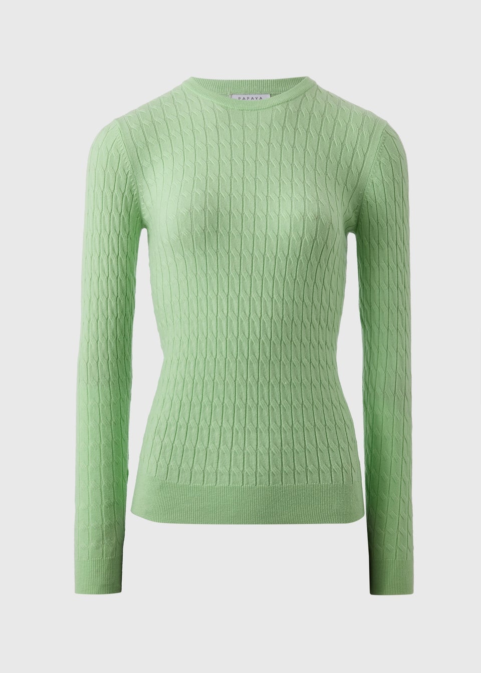 Green Baby Cable Knit Jumper