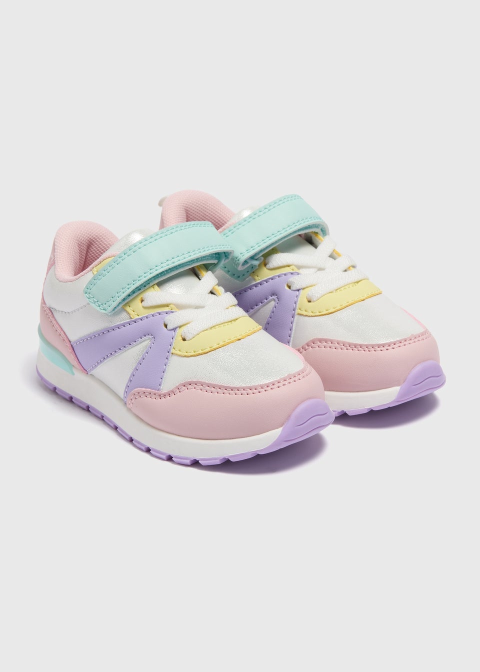 Girls Multicolour Retro Trainers (Younger 4-12)