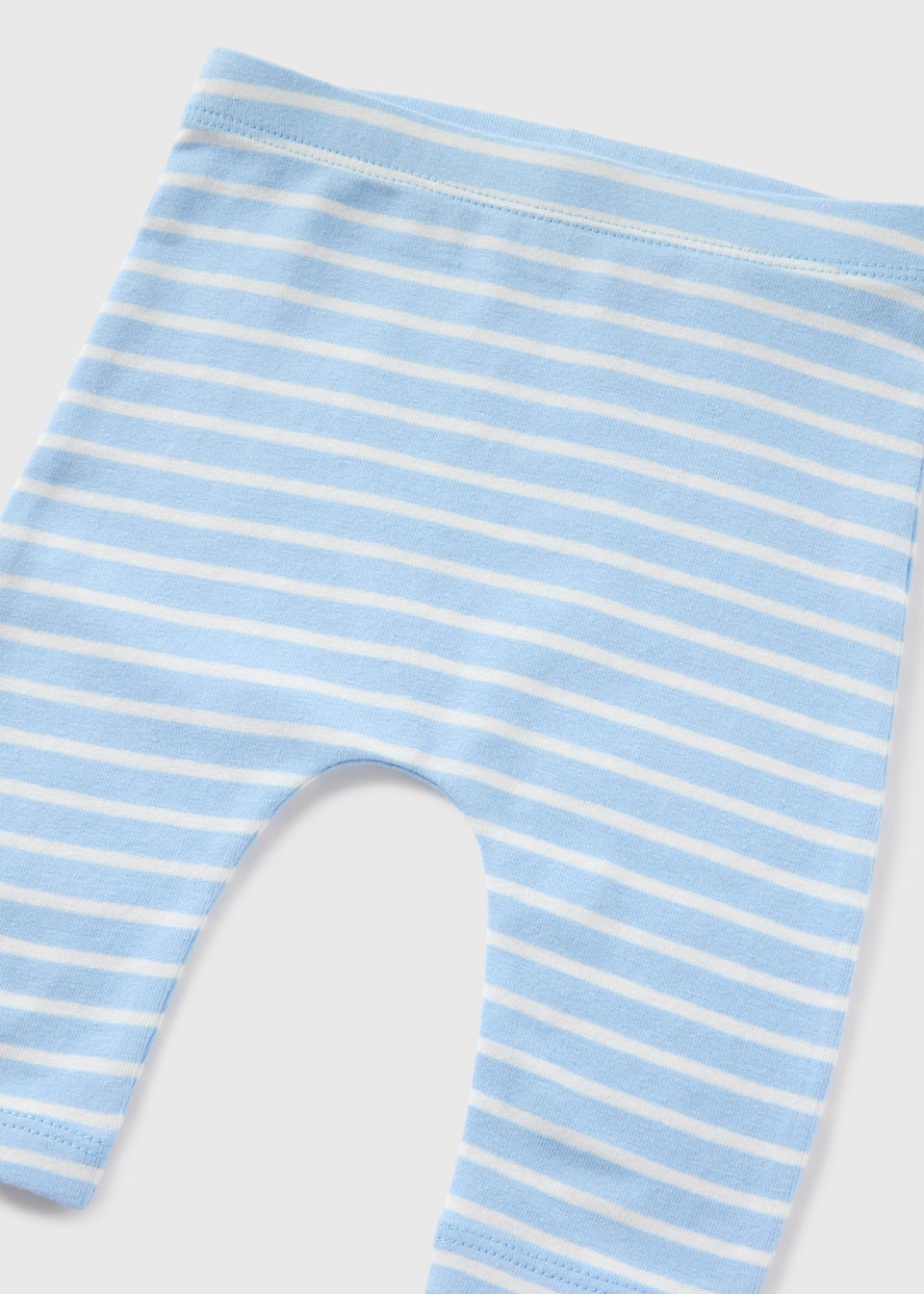 Baby Blue Stripe Leggings (Newborn-23mths)