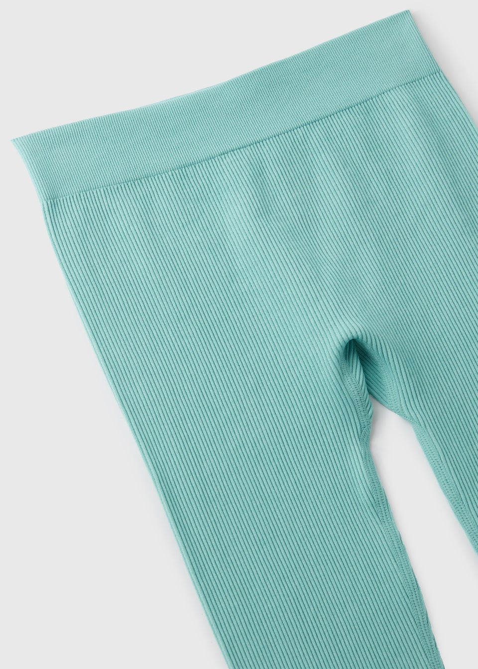 Girls Teal Seamless Leggings (7-15yrs)