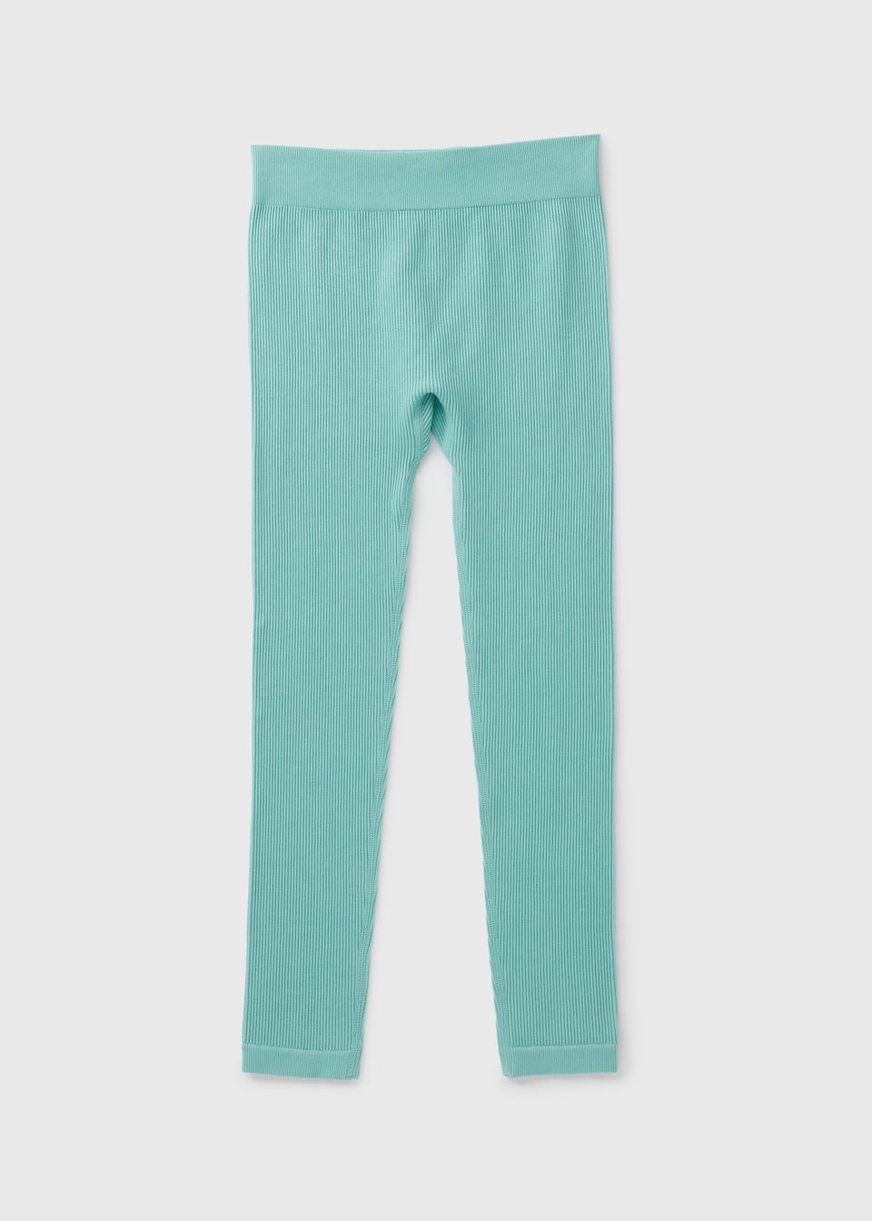 Girls Teal Seamless Leggings (7-15yrs)