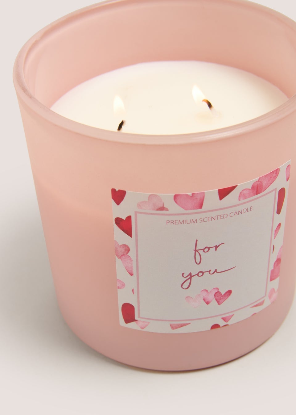 Pink Valentines Candle