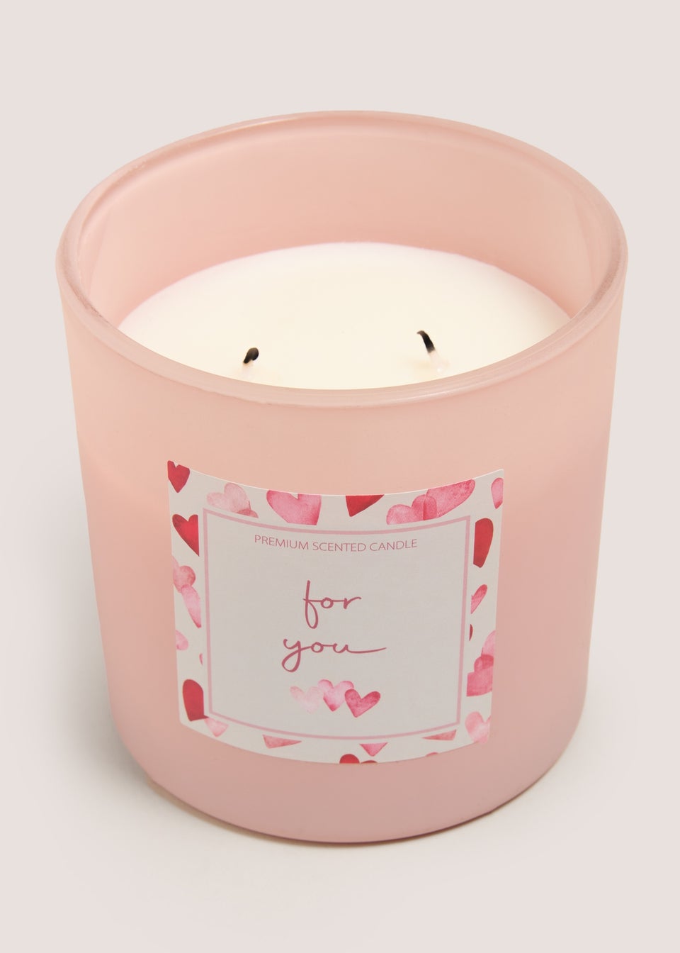 Pink Valentines Candle