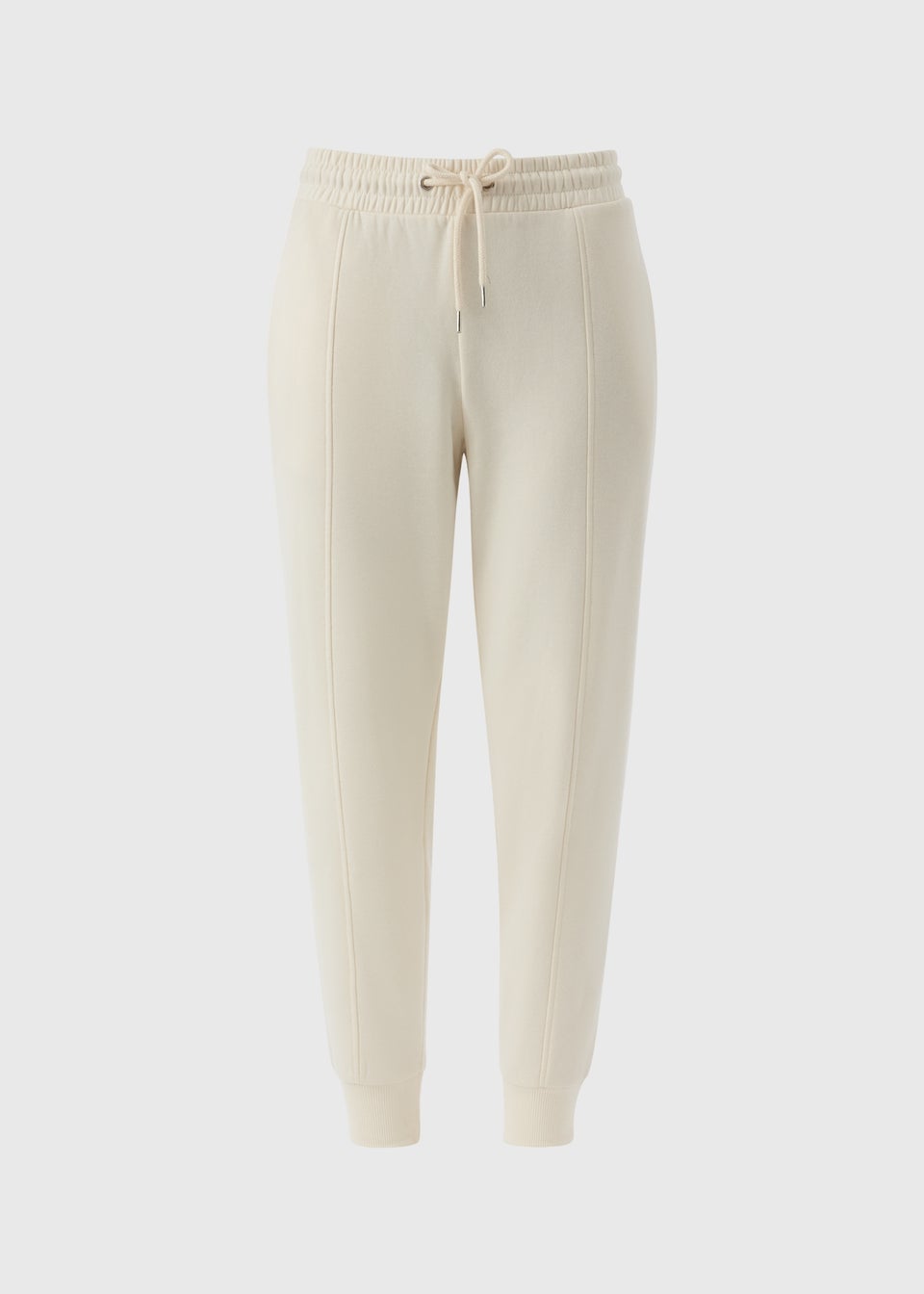 Papaya Petite Cream Cuffed Jogging Bottoms