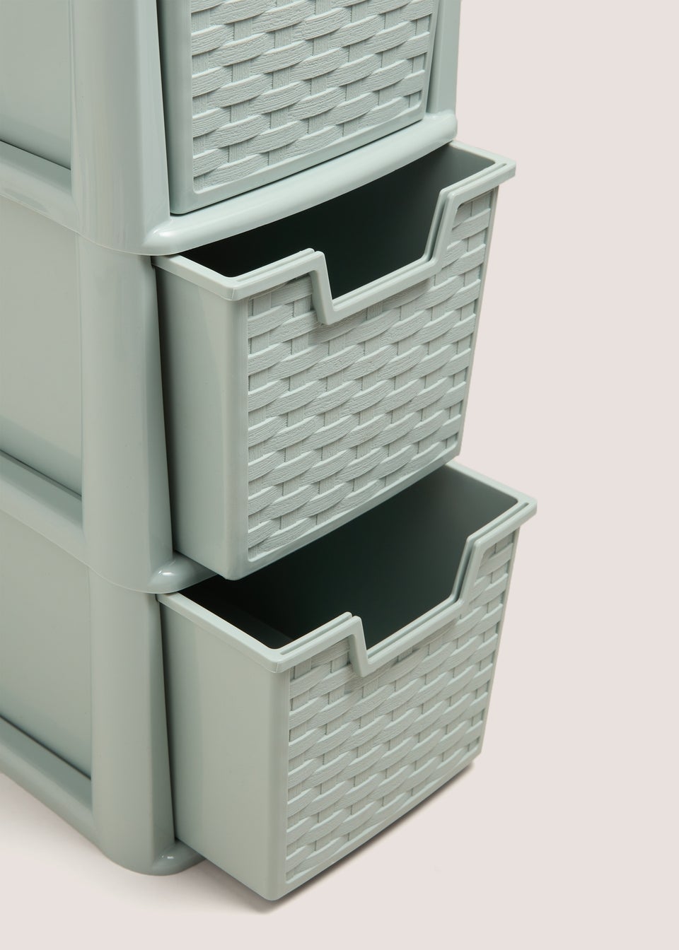 Green Small Drawer Tower