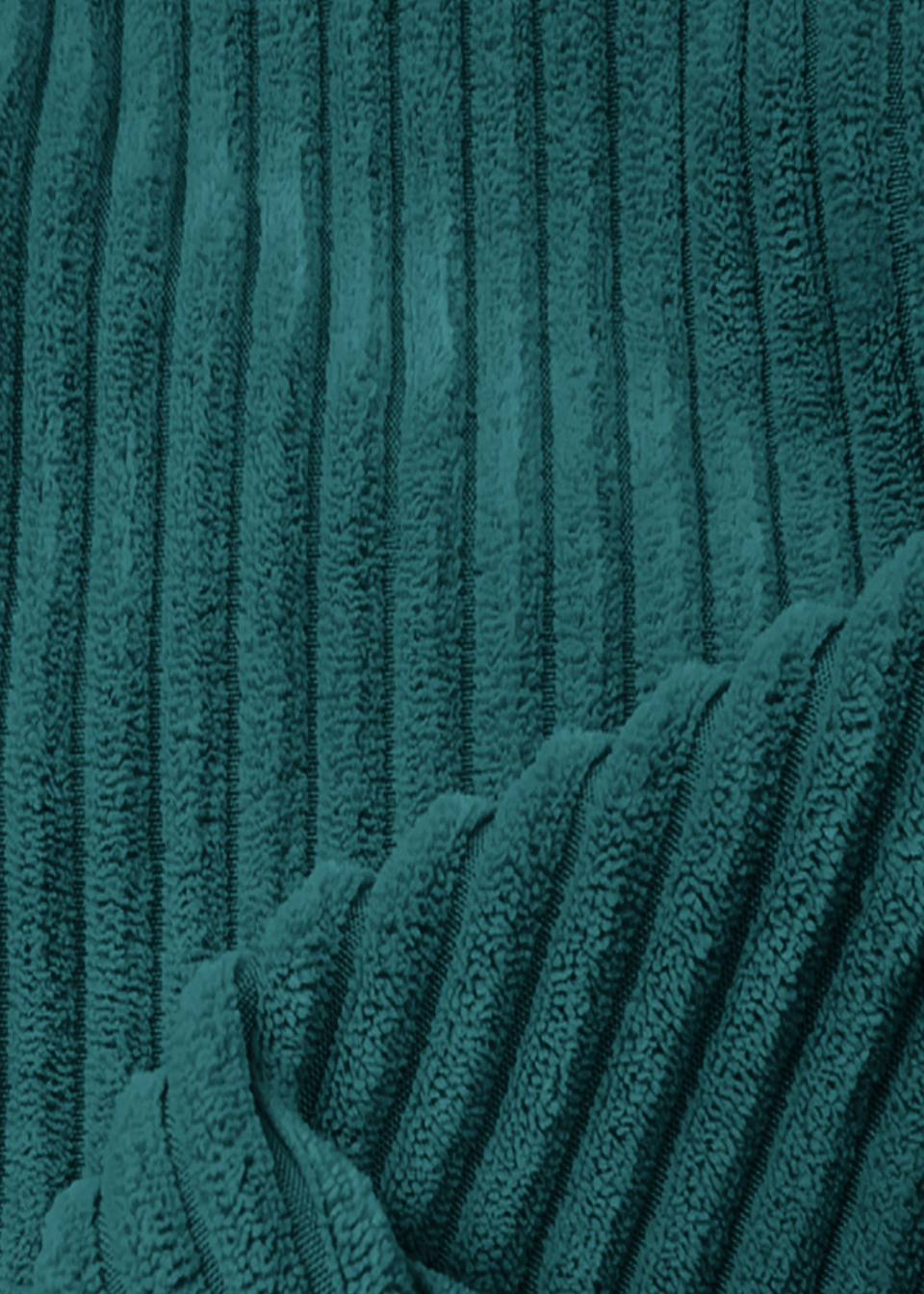 rucomfy Jumbo Cord Goliath Teal Beanbag