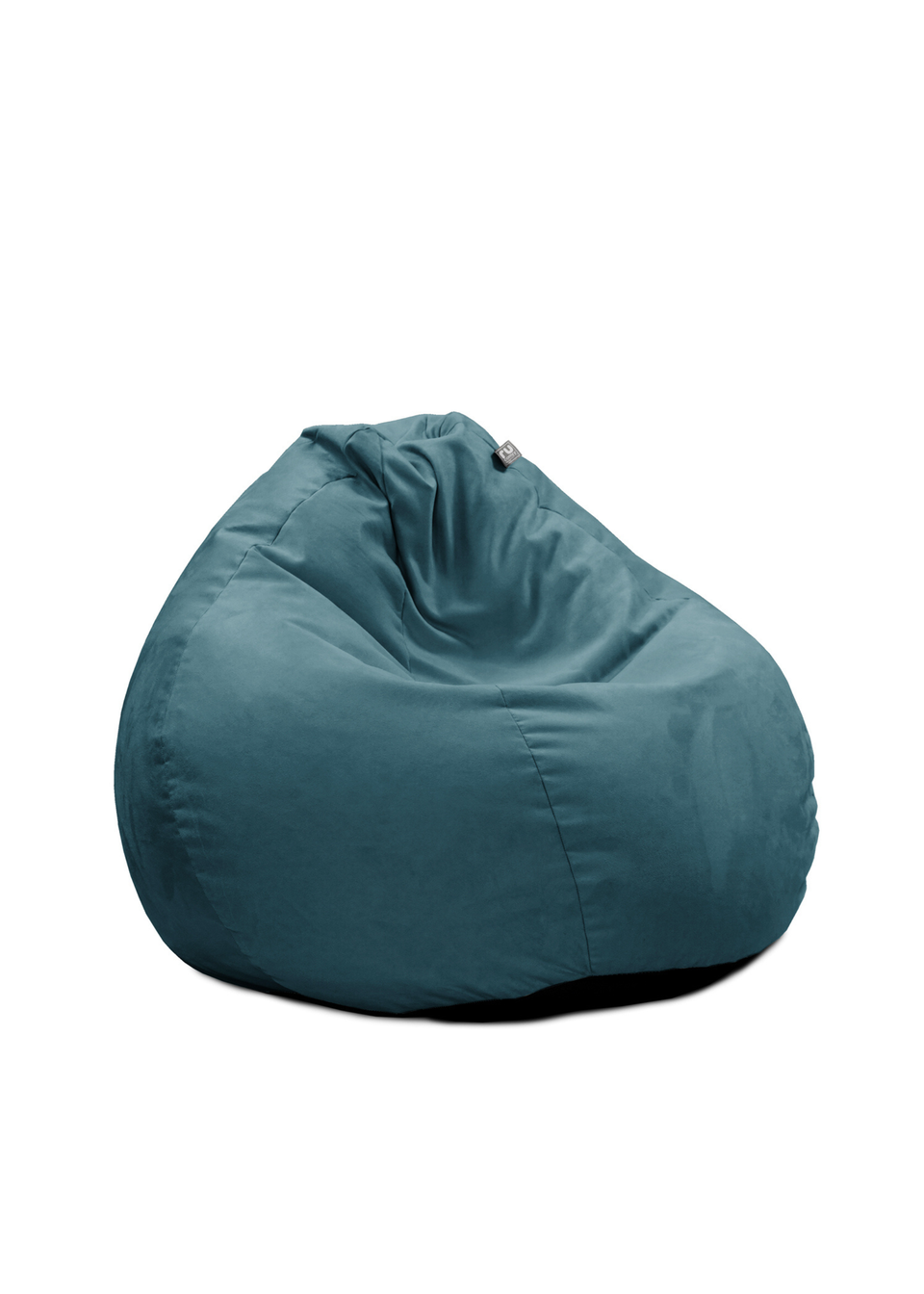 rucomfy Velvet Slouchbag Teal Beanbag