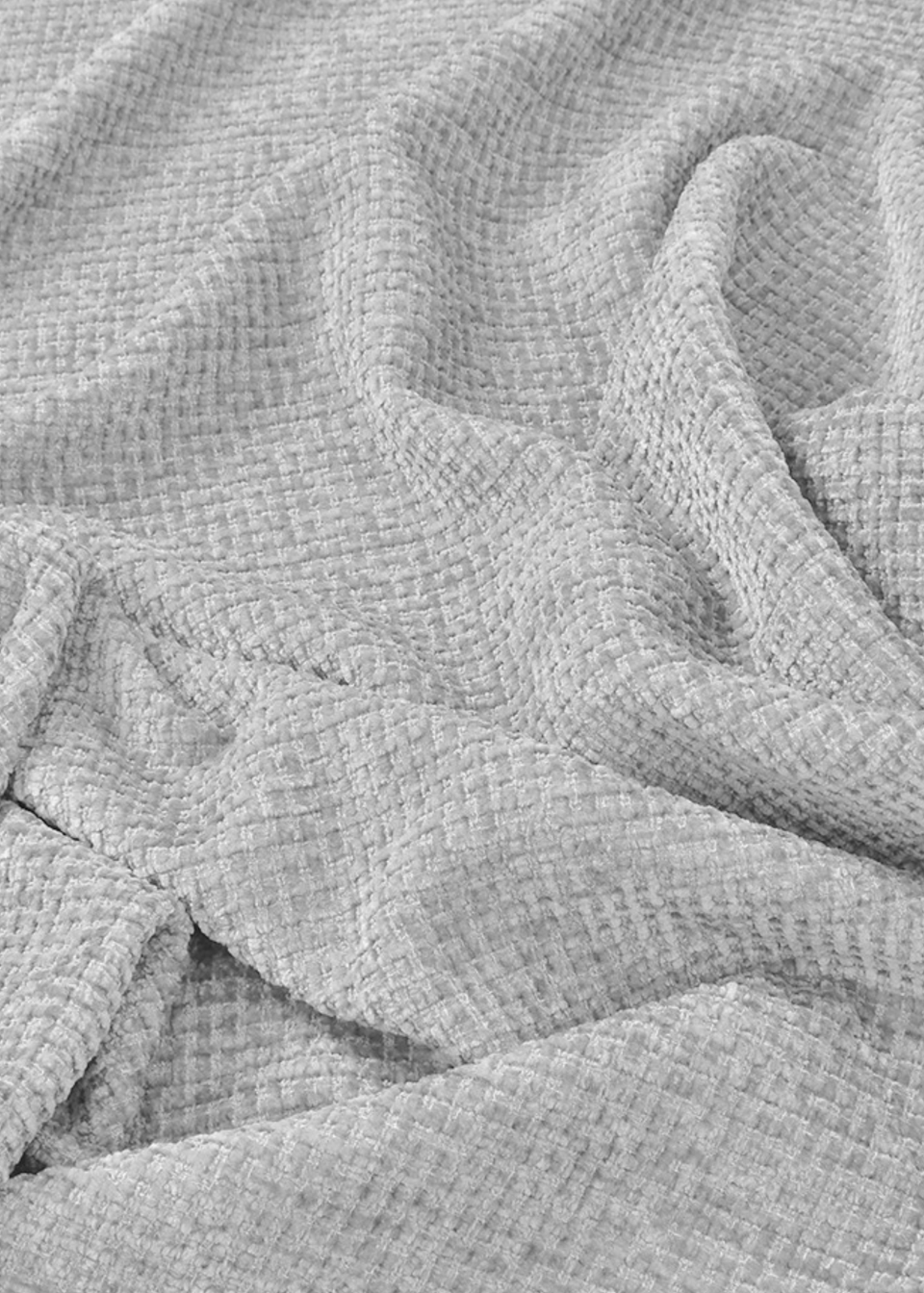 rucomfy Waffle Kids Slouchbag Platinum Grey Beanbag
