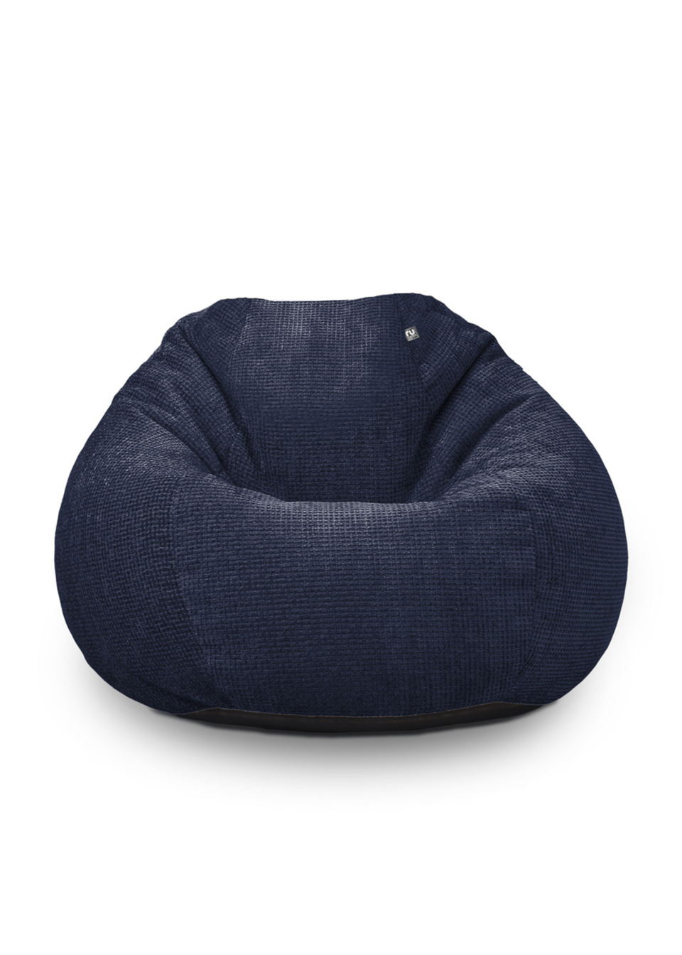 rucomfy Waffle Kids Slouchbag Navy Blue Beanbag