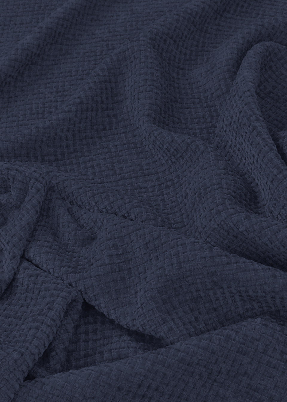 rucomfy Waffle Kids Slouchbag Navy Blue Beanbag