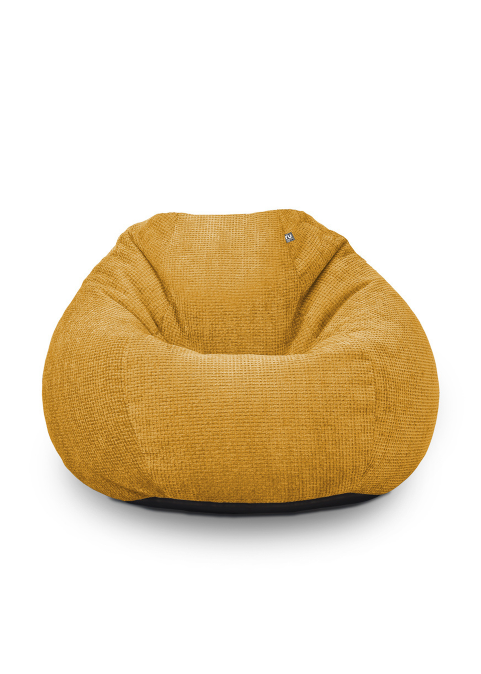 rucomfy Waffle Kids Slouchbag Mustard Beanbag