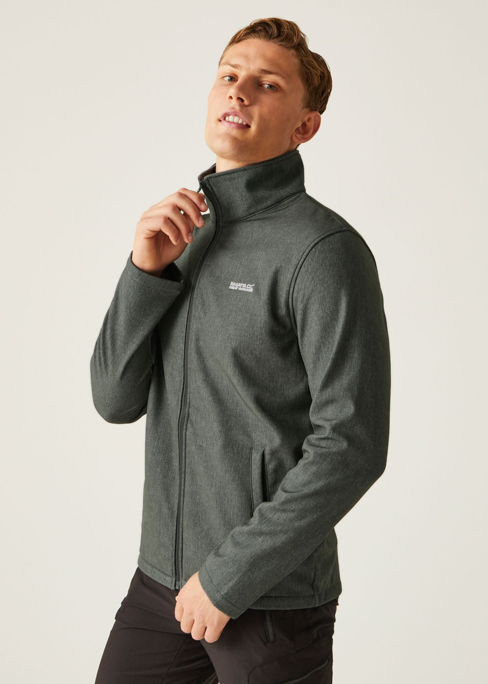 Regatta Grey Cera V Full Zip Softshell