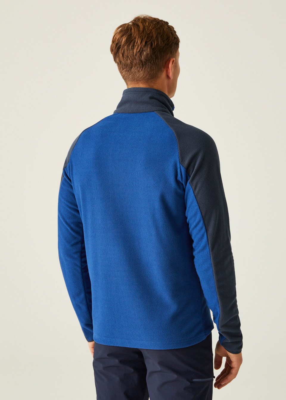 Regatta Dark Blue Elson II Half Zip Fleece