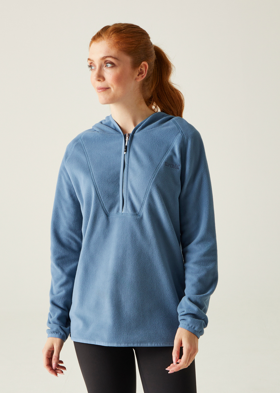 Regatta Blue Warriewood Half Zip Fleece Matalan