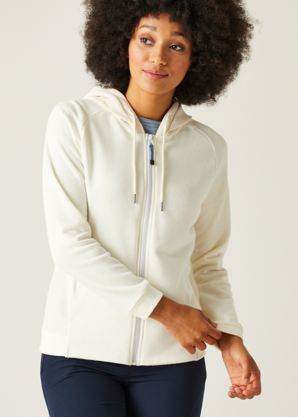 Regatta Cream Flamino Full Zip Fleece Matalan
