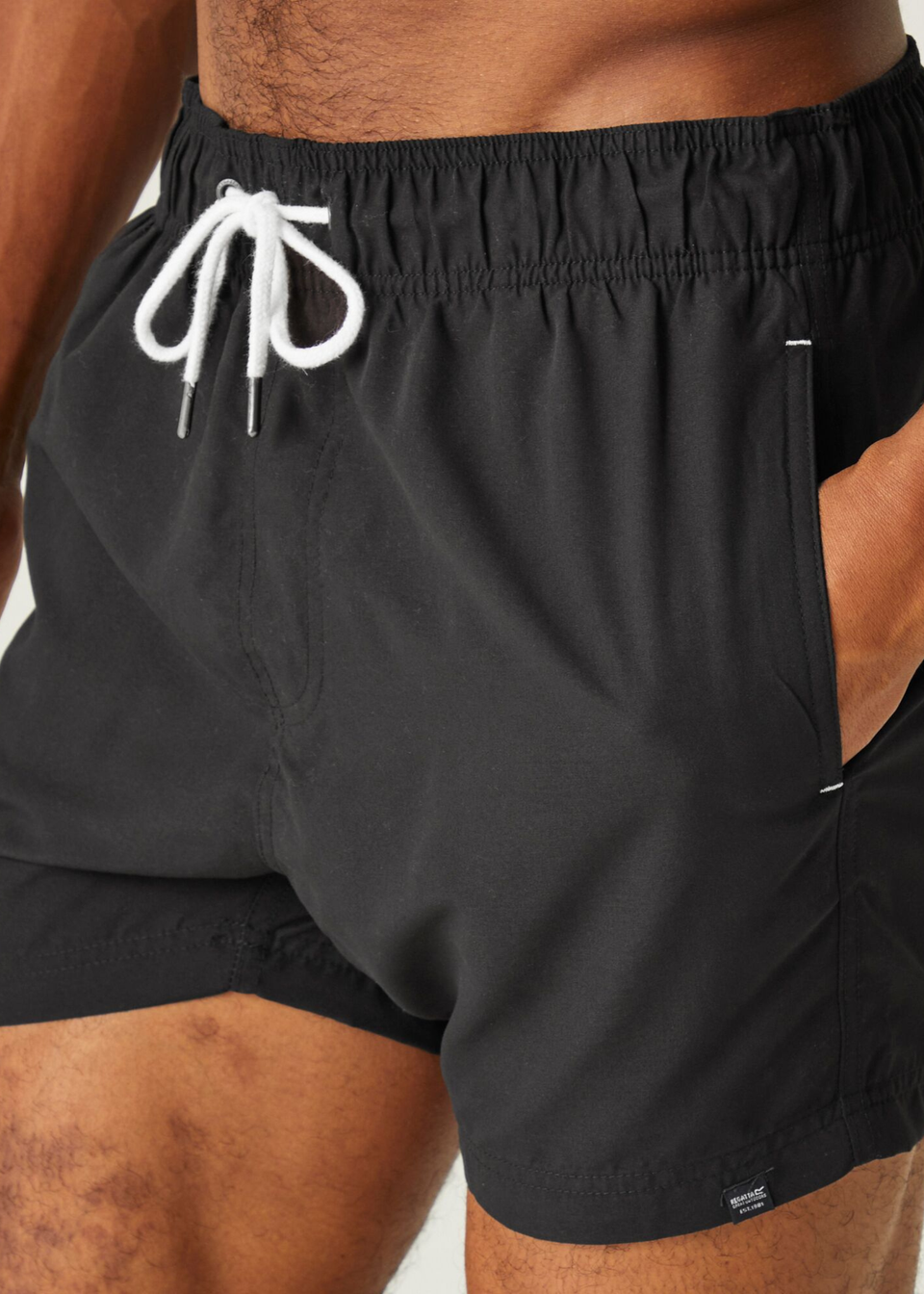 Regatta Black Mawson Swim Shorts III