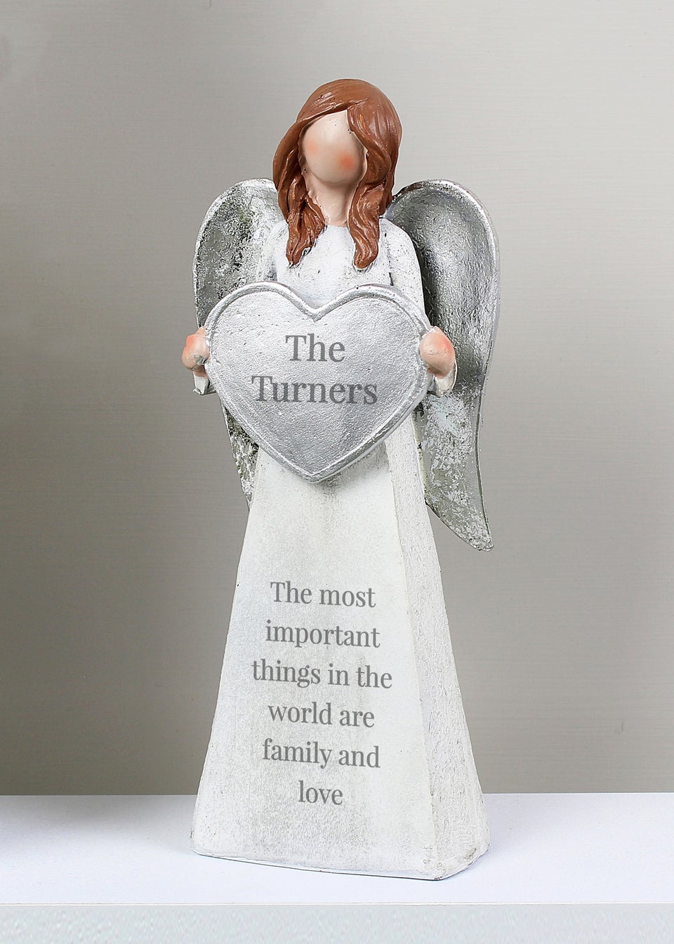 Personalised Memento Company White Angel Ornament
