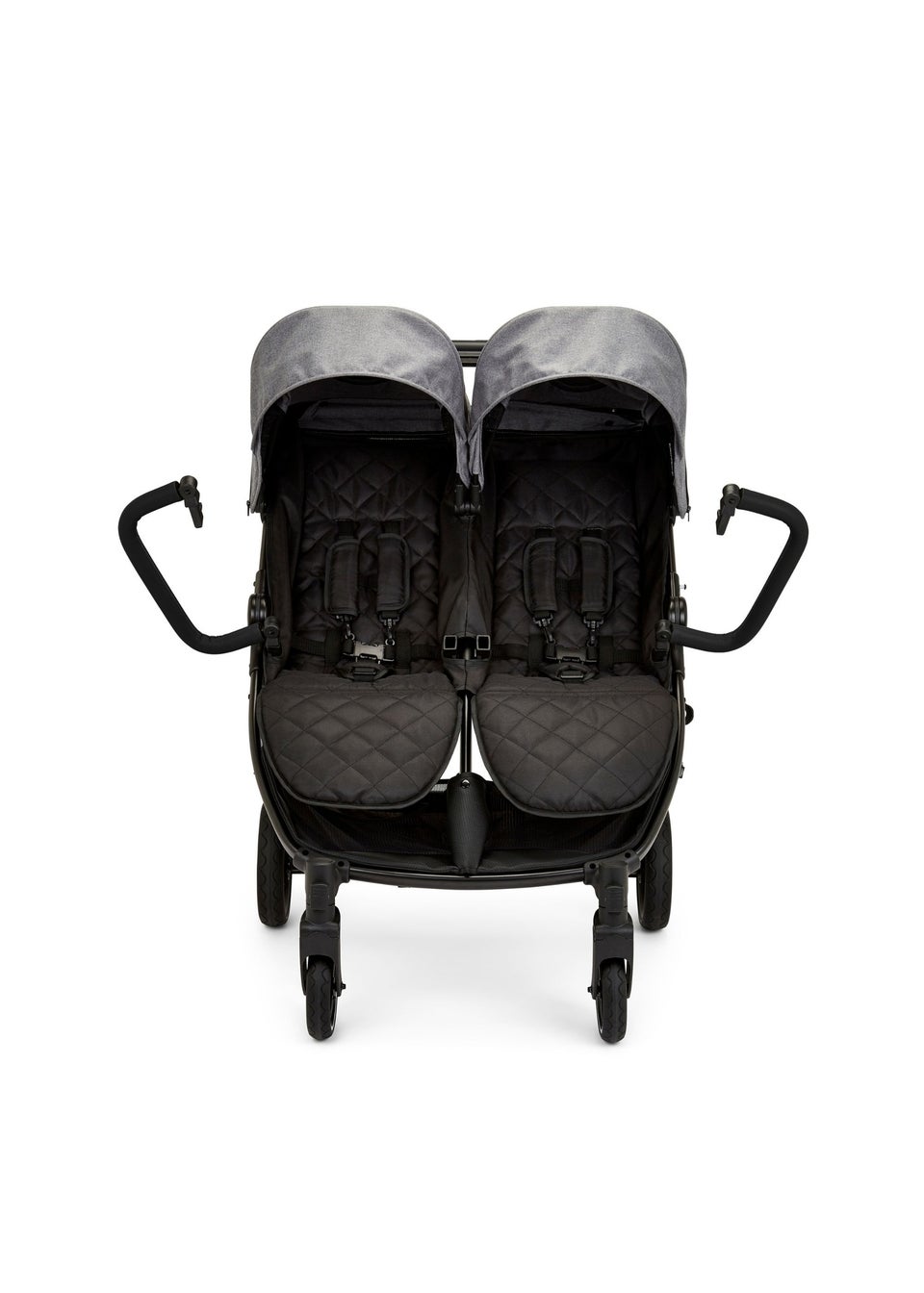 Ickle Bubba Grey Venus Max Double Stroller