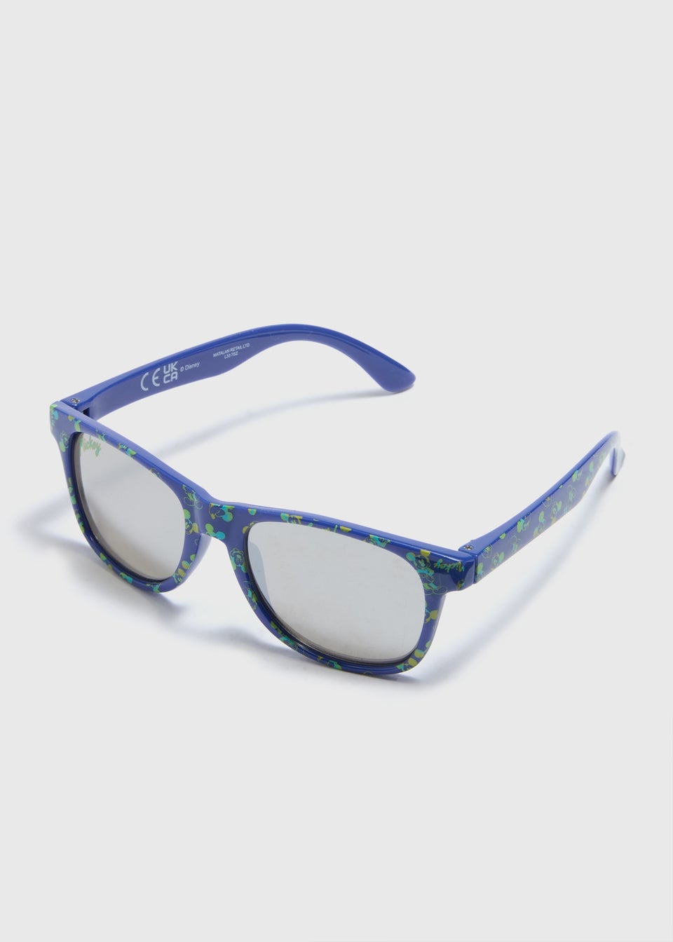 Boys Blue Mickey Mouse Sunglasses