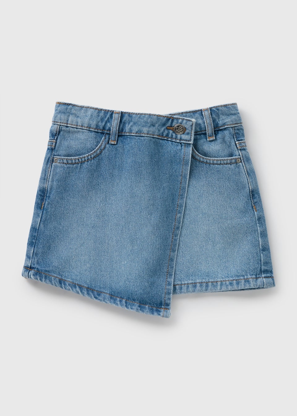 Mid Wash Wrap Skirt (7-15yrs)