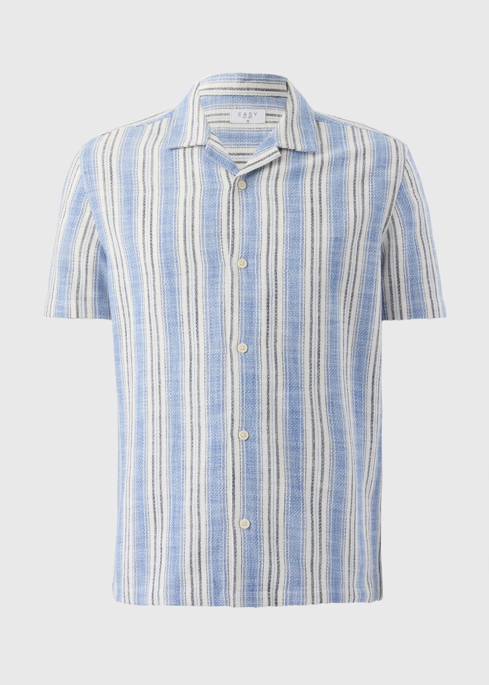 Blue Stripe Cheesecloth Shirt