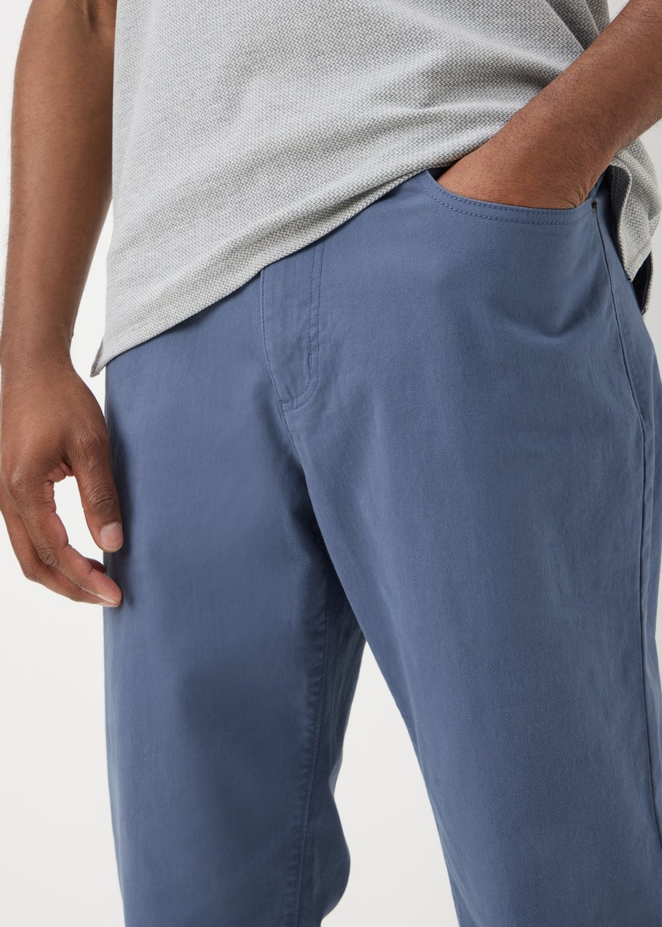 Lincoln Blue Chino Trousers