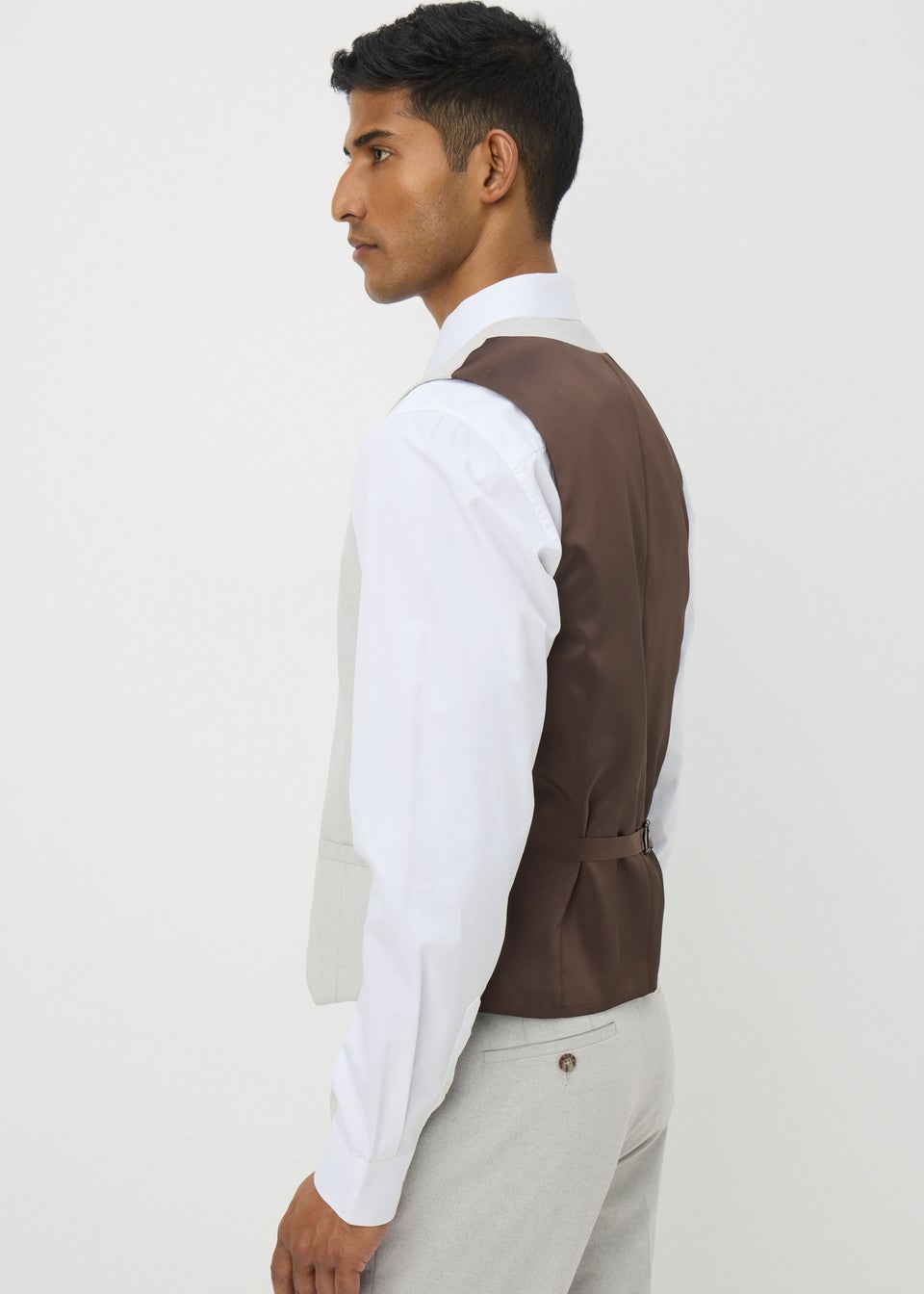 Taylor & Wright Carlo Italian Stone Tailored Waistcoat