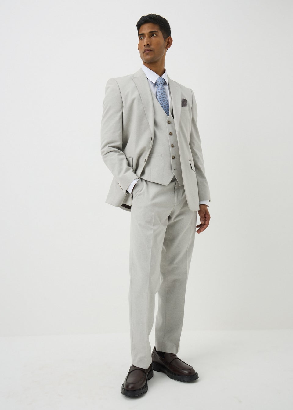 Taylor & Wright Carlo Italian Stone Tailored Waistcoat