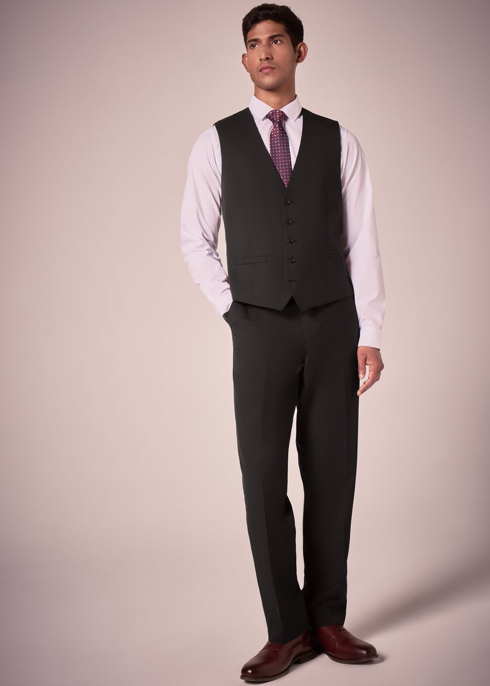 Taylor & Wright Menton Brown Twill Relaxed Fit Trousers