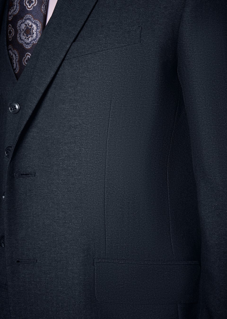 Taylor & Wright Vence Navy Tailored Suit Jacket