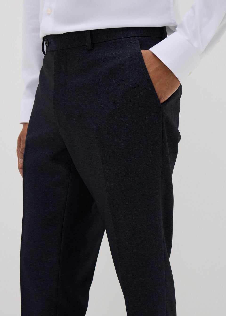 Taylor & Wright Vence Navy Tailored Trousers