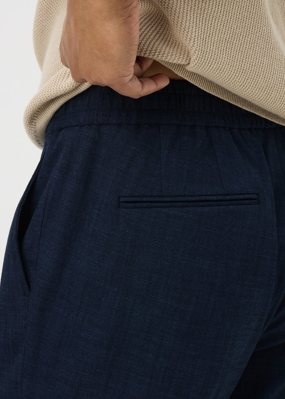 Taylor & Wright Riviera Indigo Elastic Trousers